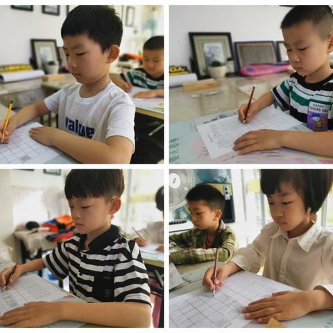 悠悠汉字情，美在手指间 ﻿——2025年暑假七月、八月水景班