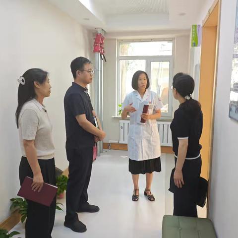 冯哲副区长莅临铁西区妇婴医院调研指导工作