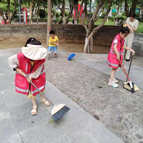 清洁家园 从我做起 | 新华路街道开普社区儿童观察团实践活动