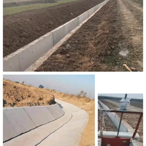 跃峰渠圣水洼西支渠 ﻿修复改造完成 2025年1月1日通水了！