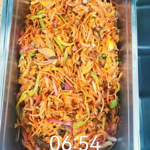 中铝项目早中晚三餐
