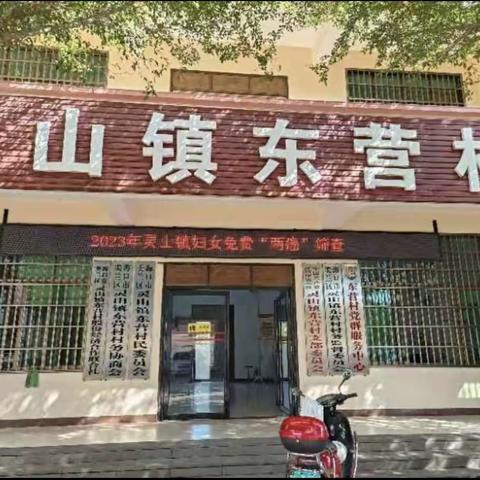 灵山镇开展免费“两癌”筛查活动