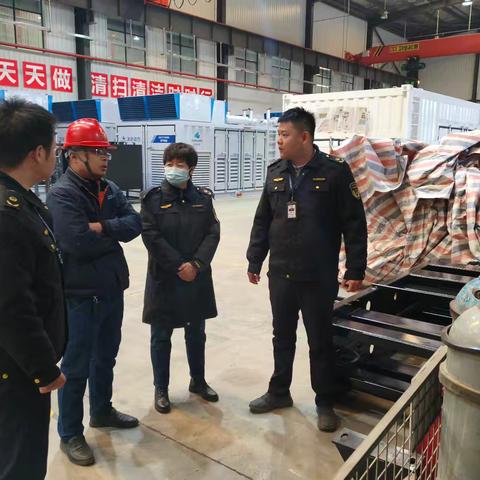 秦汉新城开展重点工贸企业安全生产专项检查