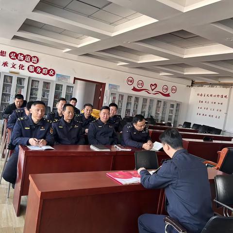 三中街执法大队党支部：开展原原本本学思想立足岗位作贡献主题党日活动