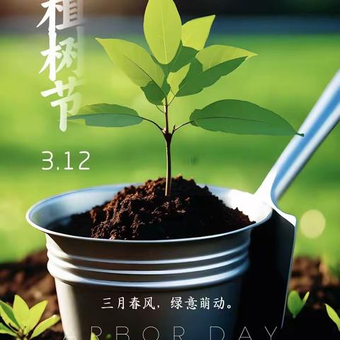 3.12植树护绿我先行——东龙镇中心幼儿园大三班植树节活动