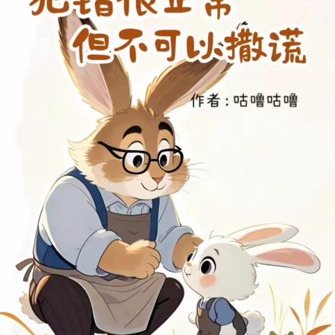 绘聚临幼 阅润童心 临江中心幼儿园绘本推荐第137期 犯错很正常，但不可以撒谎