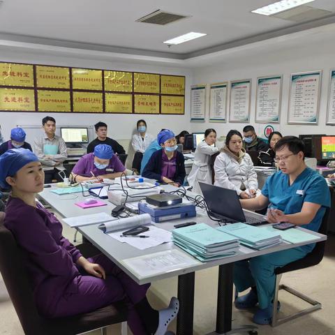 滨州市中心医院ICU［青年文明号］在行动 火灾疏散演练