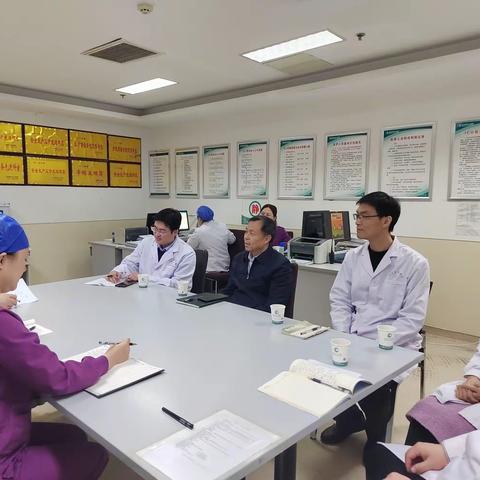 青年文明号在行动-滨州市中心医院ICU迎接9S检查和行政查房