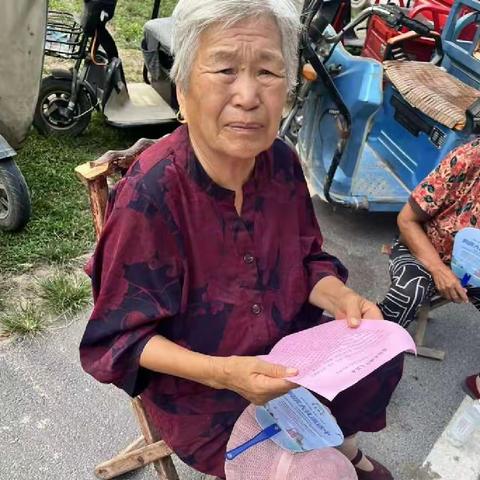 孟寨乡开展扫黑除恶宣传