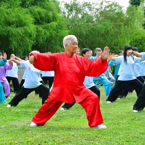 扎西拳艺、东峰太极 安塞公益健康行活动