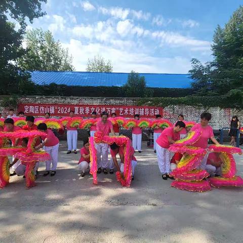 定陶区文化馆-夏秋季“文化进万家”培训辅导展演活动拉开序幕