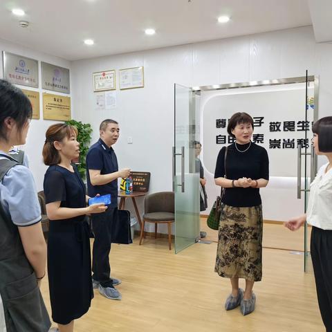 市卫健委人口家庭发展处领导莅临高陵区初之光托育服务机构开展调研工作