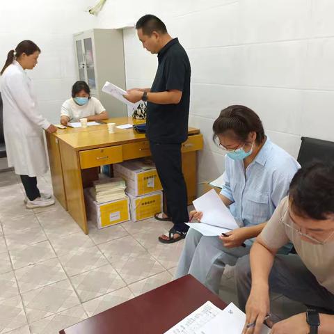 许昌市结核病防治所在鄢陵县开展结核病诊疗服务和疫情报告数据质量评估工作