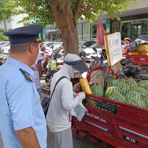 美兰区和平南综合行政执法中队持续开展禁塑执法