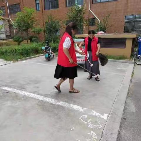 金乡县惠民路小学争创文明城市志愿服务活动（六）