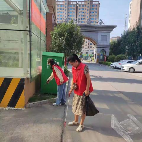 创文明社区建优美环境