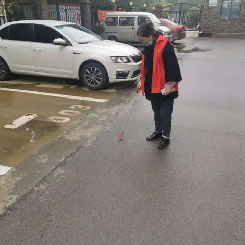 金乡县惠民路小学开展文明创城志愿服务活动