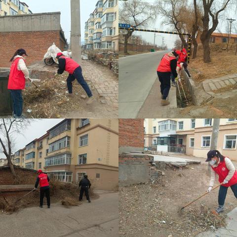 【洁净家园·志愿共治】洁净家园除杂草 志愿共治美环境——东安街道团结社区新时代文明实践站开展清理环境卫生活动