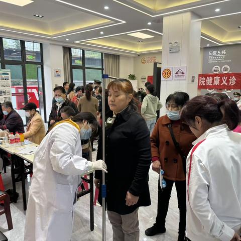 爱心义诊进社区 惠民服务暖人心