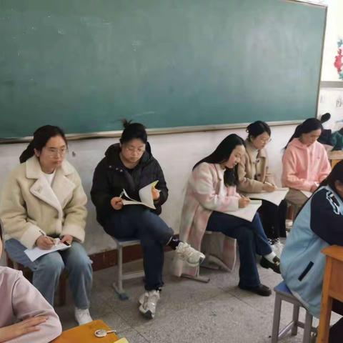 收获“研”途好风景———                 范县油田小学中年级数学组教研活动