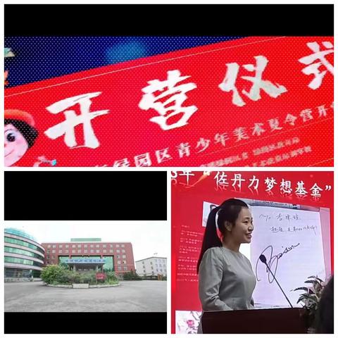 佐丹力梦想基金青少年美术艺术设计夏令营             ——宁静小学五年四班暑假社会实践活动