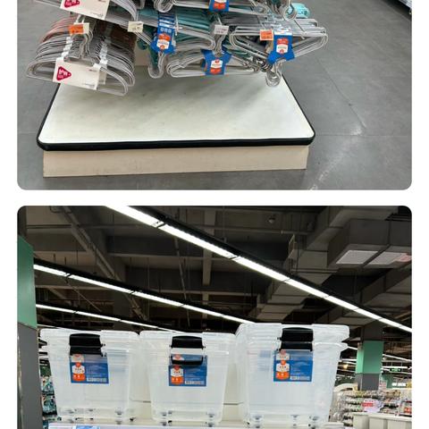 1023天门店家庭用品调整后陈列图片