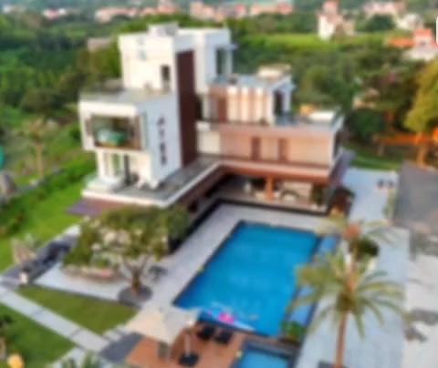 南昆山·高端奢华8房14床滑梯泳池现代风高端民宿