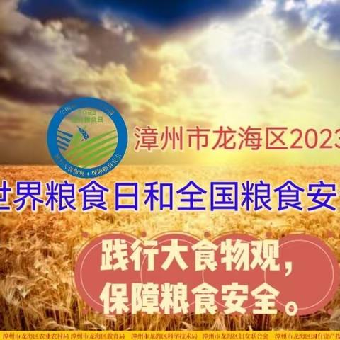 2023世界粮食日宣传活动