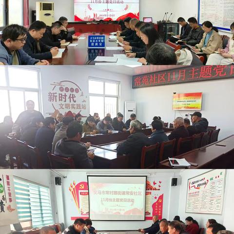 改革潮起风正劲 奋楫扬帆正当时——常村路街道开展11月主题党日活动