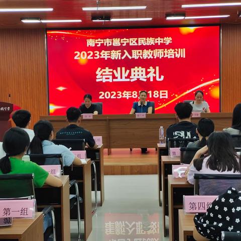 向阳而生，追光不止——2023年新入职教师培训