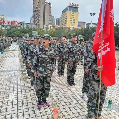 增强国防观念，养成良好习惯—巴州第二中学鲲鹏部八三班