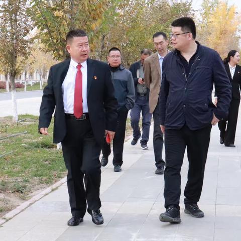 兵团教育局来我校开展中职基本办学条件达标验收工作