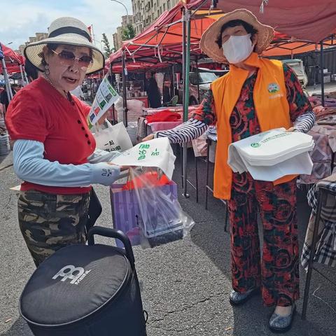 流亭大集绿动未来，垃圾分类新风尚，你我共守美好家园！
