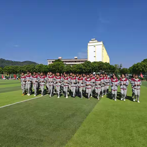 马塘镇中心学校——七八年级学生行为习惯养成教育汇报表演