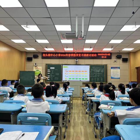 全力以“复”，“研”以致远 —桂头镇中心小学2024年数学期末复习研讨活动