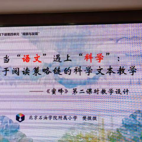 《蜜蜂》第二课时  樊薇薇（1）