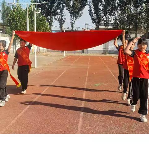 红歌映校园，师生共奋进——柏店子小学合唱比赛