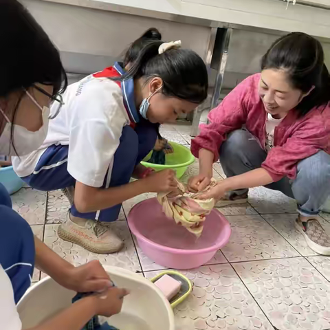 劳动勤于手，美德践于行 大邓乡九年一贯制学校劳动教育——洗衣篇