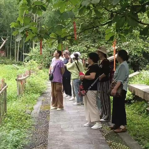 战友相聚.欣赏美景
