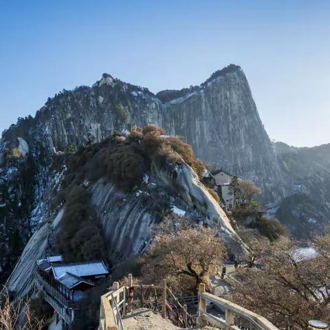 （免门票咯）1月13-14日“华山论剑”有胆你就来，征服奇险天下第一山，邂逅日出云海 两日登山祈福游