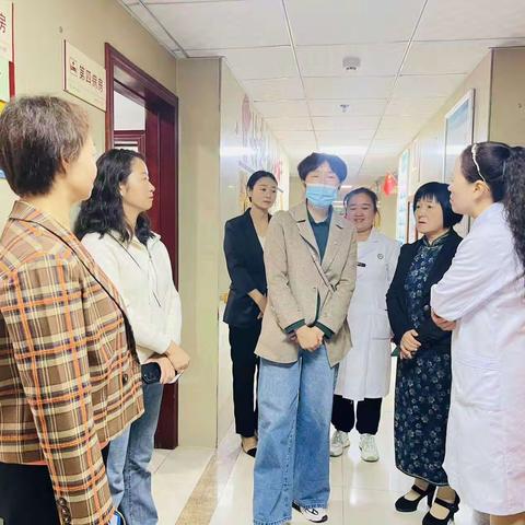 灵宝市中医院:三门峡市医养结合服务质量控制中心调研我院护养中心，关心在身边