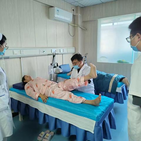 远离疼痛 快乐生活一疼痛三科例行开展康复训练活动