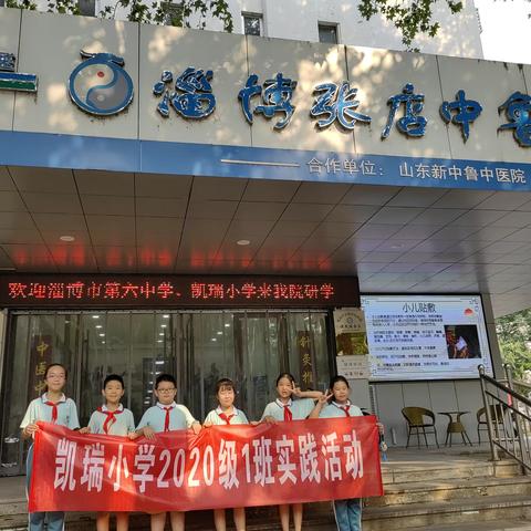 寻岐黄之术、探中药之旅——凯瑞三（一）中队研学游记
