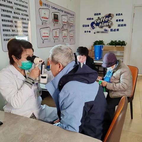 健康零距离，义诊暖人心——沙岗社区春季义诊活动