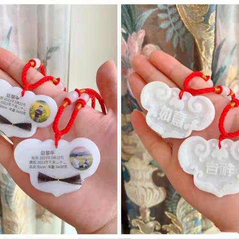 母乳胎发吊坠项链