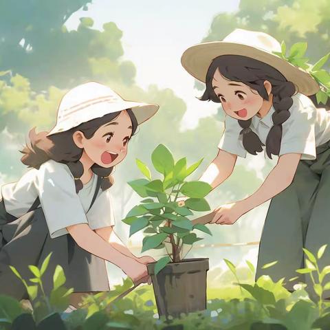 【全环境立德树人】浇灌绿色，守望春天——记亓荣希望小学植树节主题教育活动