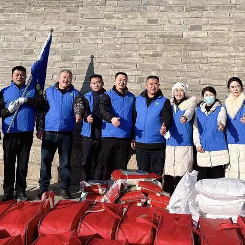 精英会“千人千村千户新春送温暖”31分会在行动