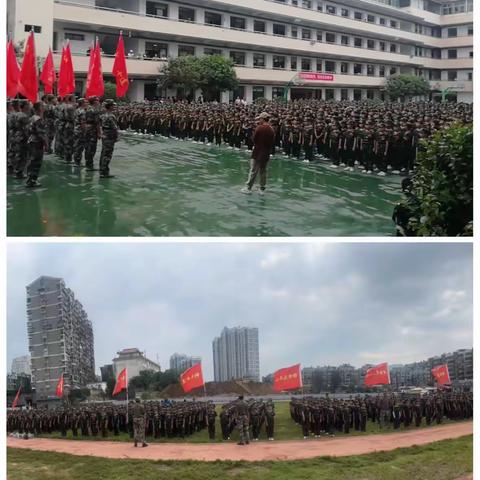 磨炼意志迎开学，英姿飒爽展风采 ——建安中心小学六（1）班国防素质教育训练纪实