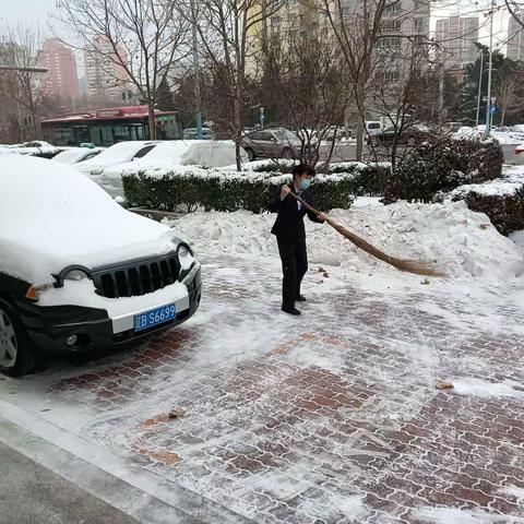 风雪无情人有情，玉华港湾暖人心