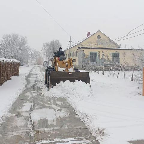 扫雪除冰，做好群众平安出行的守护者